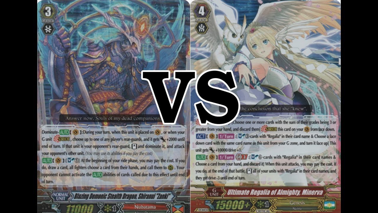 [MeeKhao] Cardfight Vanguard - Hole 249 Nubatama (Shiranui) VS Genesis (Regalia)