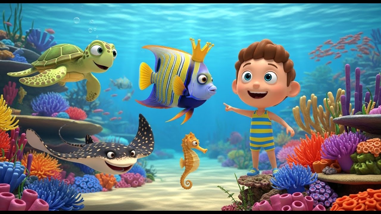 Deep Sea Alphabet Dive Song for Kids | Alphabet & Ocean Animal Learning Song, Most Popular