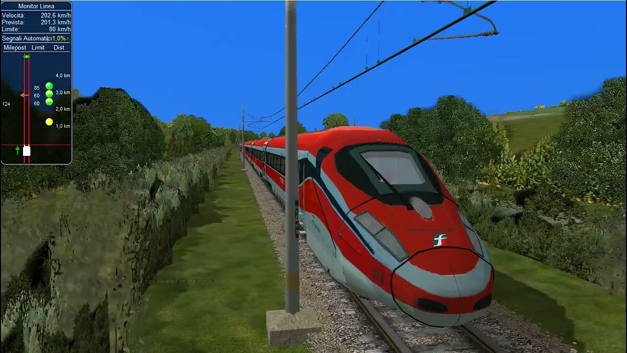 Train Simulator - Agrigento - Palermo - Fs  Frecciarossa 1000.