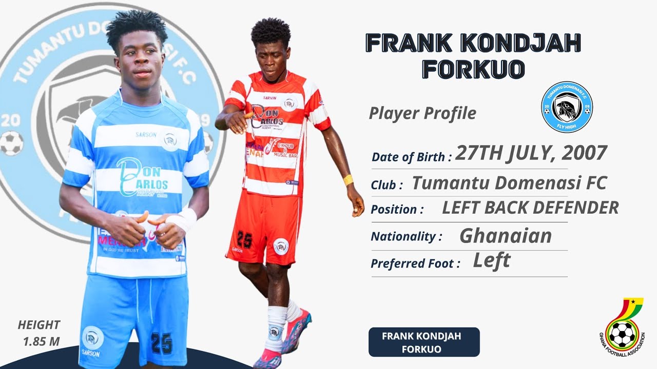 Wow 😯 Watch some 🎥 highlights of Frank Kondjah Forkuo of Tumantu Domenasi FC 🔥⚽⚽💯 ✅