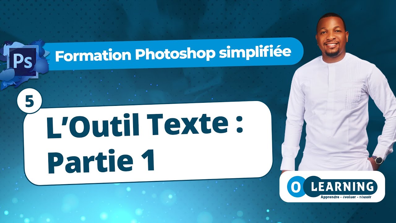 Maîtriser l'Outil texte de Photoshop en 10 Min - #psd5