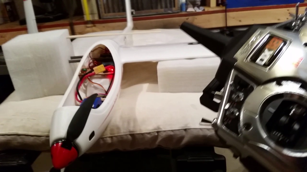 Volantex RC / Lanyu - ASW 28 - Turn On Motor Breaking (old one)