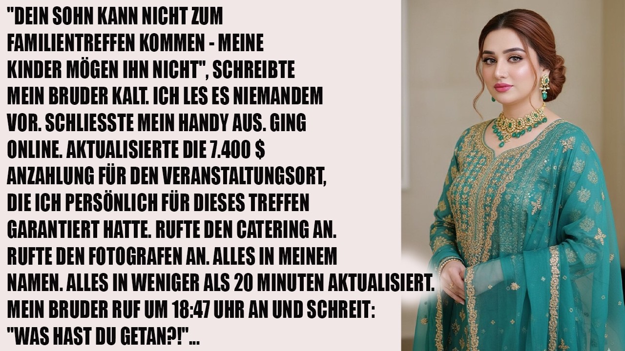 Dein Sohn darf nicht zum Familientreffen – Meine Kinder mögen ihn nicht“