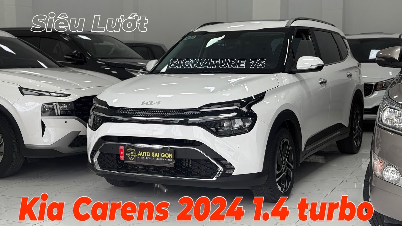 Kia Carens 1.4 Turbo Signature 7s 2024 siêu lướt 7 chỗ gầm cao #Carens