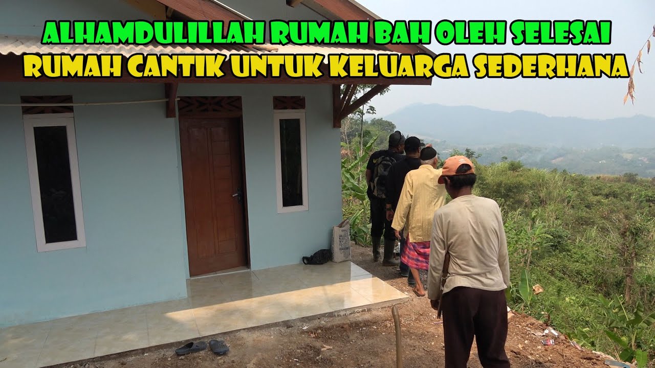 Update Bedah Rumah Bah Oleh..Alhamdulillah Rumah Cantik Nan Mungil Sudah Selesai Di Bangun.