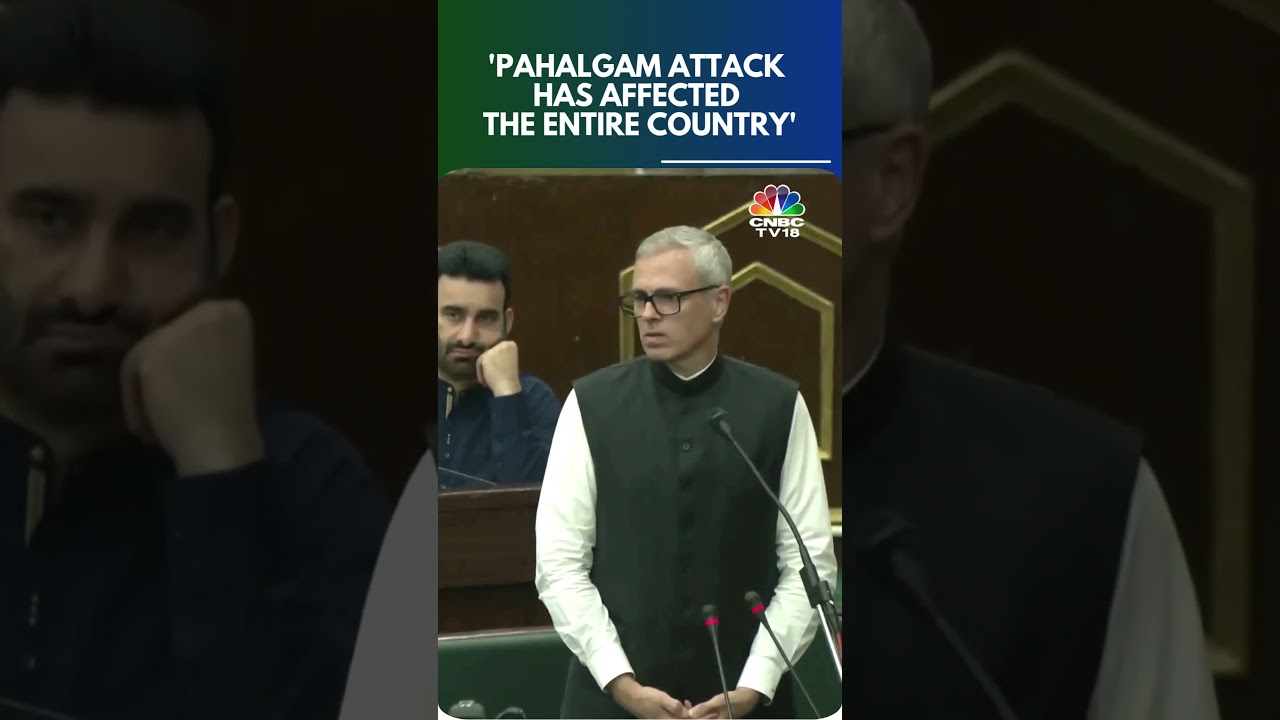 J&K Assembly | Jammu-Kashmir CM Omar Abdullah Condemns Pahalgam Terror Attack | N18S | CNBC TV18