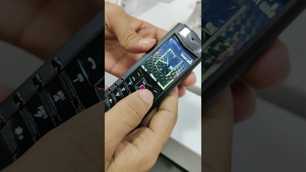 😍 Vertu mobile unboxing 📱 new Vertu signature #