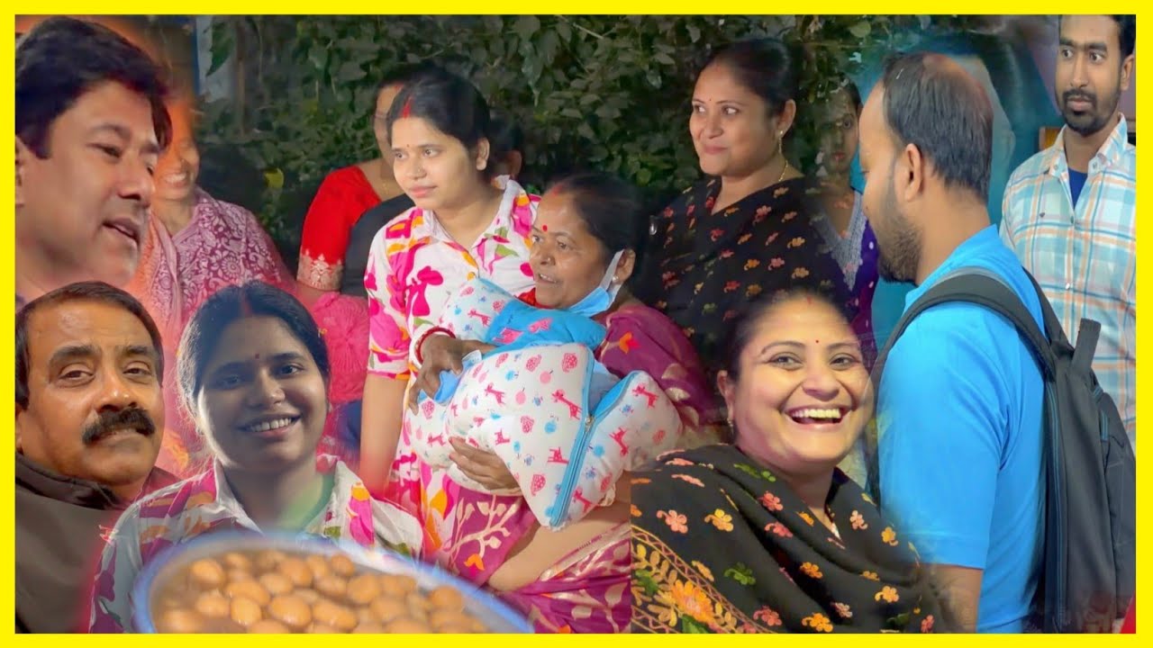সুমি আসলো নার্সিংহোম থেকে তার গোপালকে নিয়ে বাড়ি। তার জন্য এত সাজগোজ হল সারা বাড়ি।#vlogvideo 