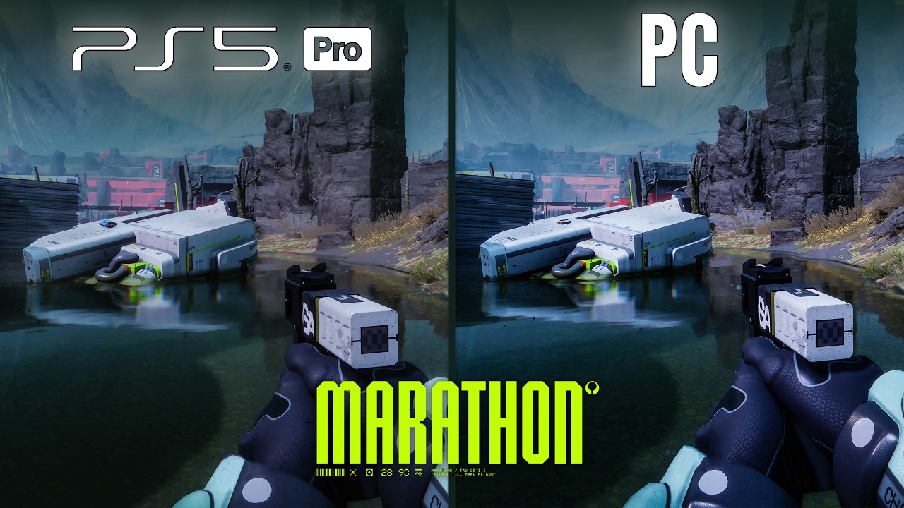 Marathon | PS5 Pro vs PC | Graphics Comparison
