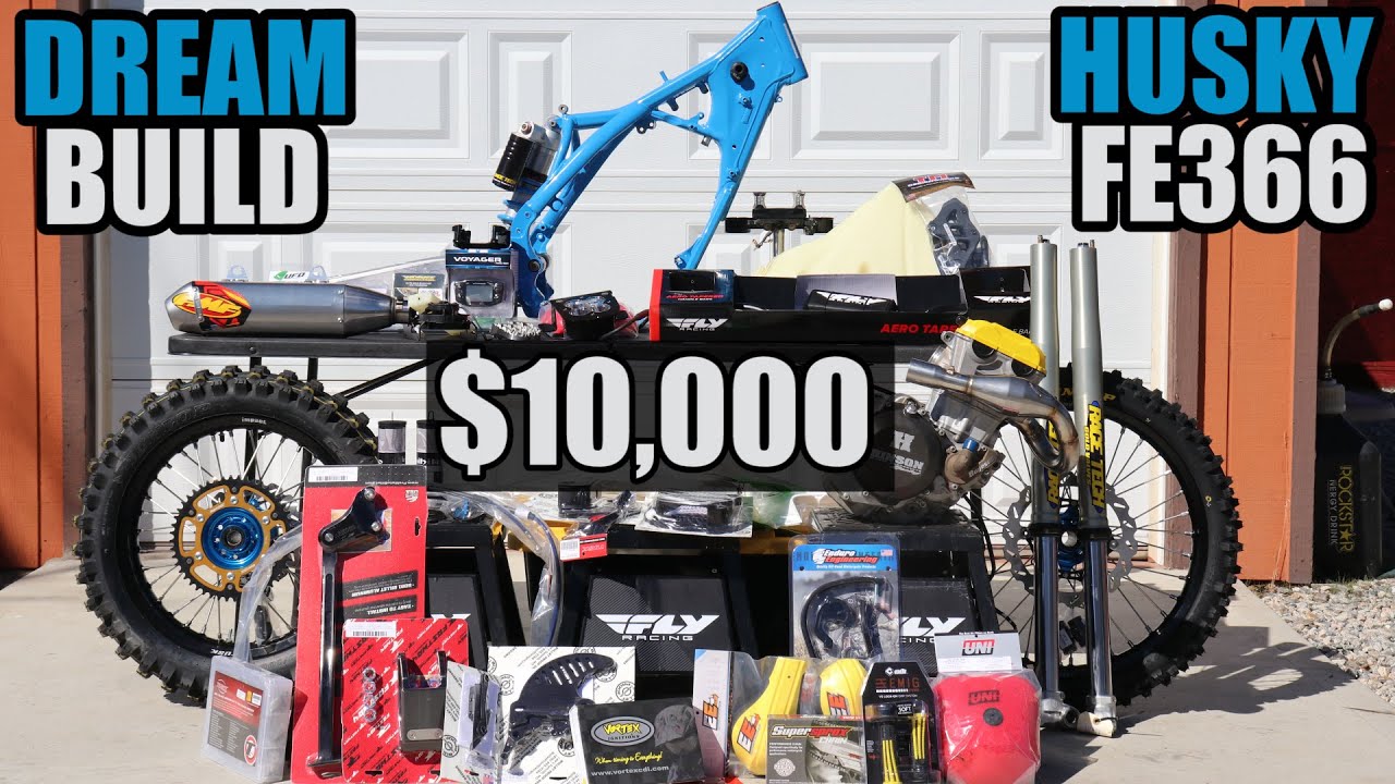 Dirt bike build time lapse - Husky FE 366