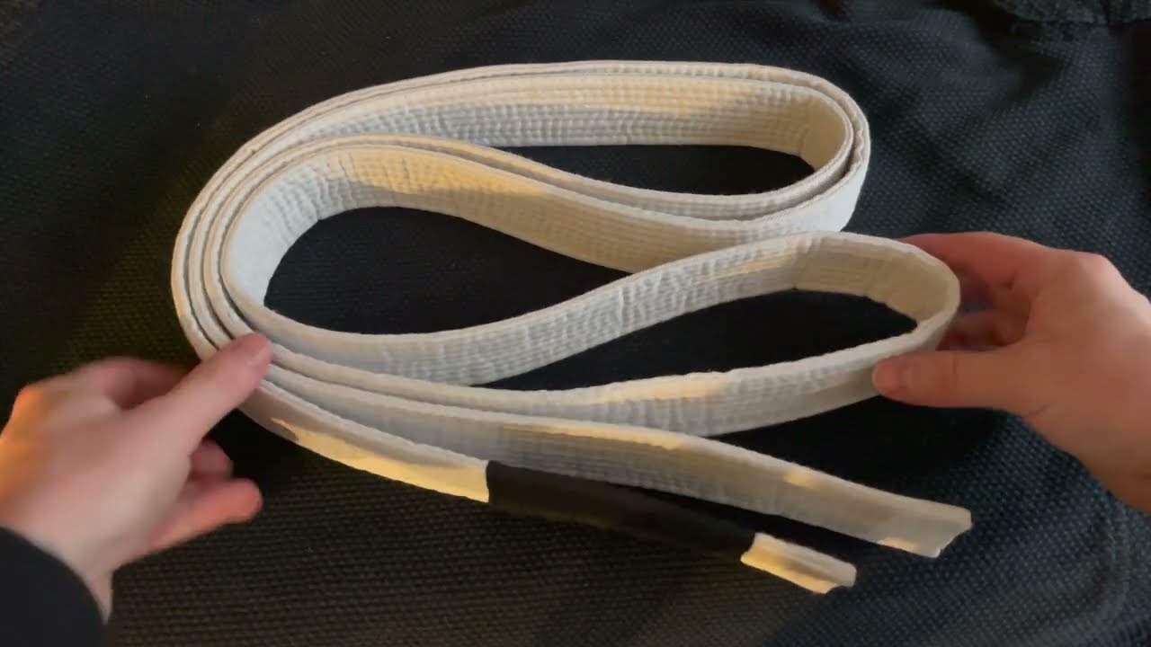 How To Stretch Or Add Length To Your BJJ Belt