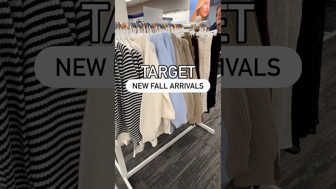 New Fall arrivals from Target! 🍂🍁 The best styles for the season! #fallfashion #targetfinds