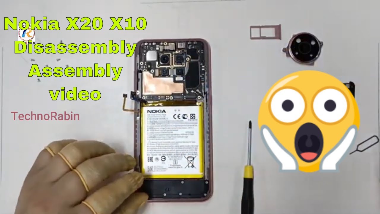 Nokia X20 X10 Disassembly Assembly video