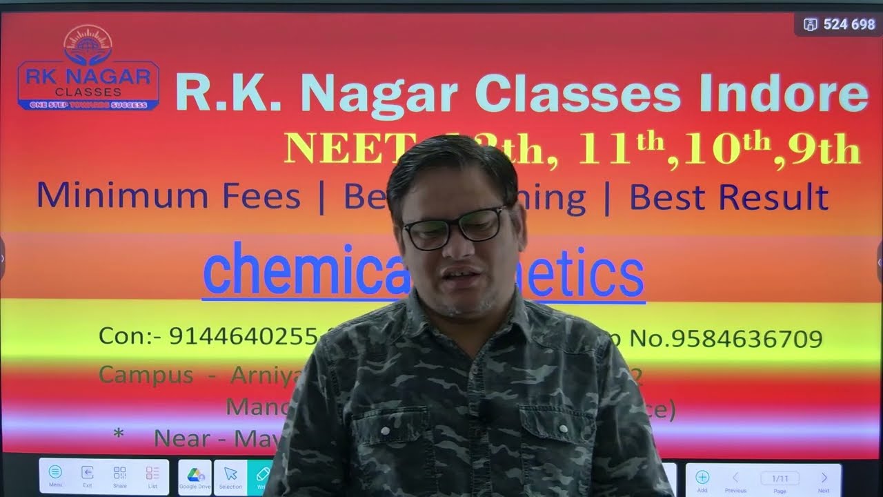 First Order Reaction | CHEMICAL KINETICS Lec. 04 | For-NEET by R.K.Nagar sir .