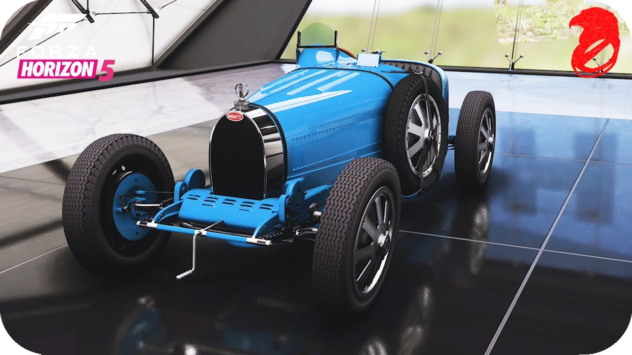 EL COCHE MAS ANTIGUO DE FORZA ES UN BUGATTI!!! Forza Horizon 5 con Flowstreet