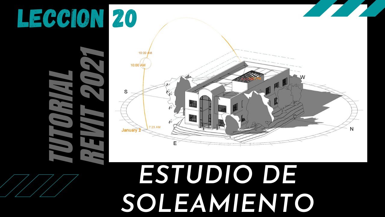 Aprendiendo Revit. Lección 20: Analisis solar.