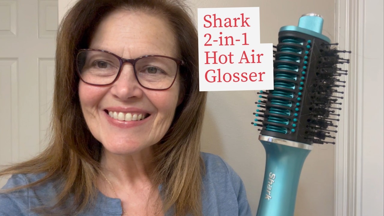 Shark Glossi 2-in-1 Hot Tool Review - Ultra-Glossy, Frizz-Free Blowouts for All Hair Types ✨💨