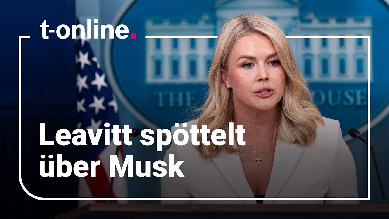 Trump-Sprecherin Karoline Leavitt äußert sich zu Musk-Aufreger
