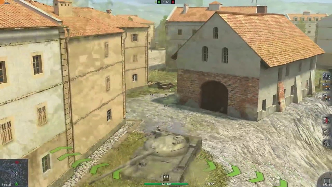 WoT Blitz  Карта Кастилья  Обучение все тонкости карты