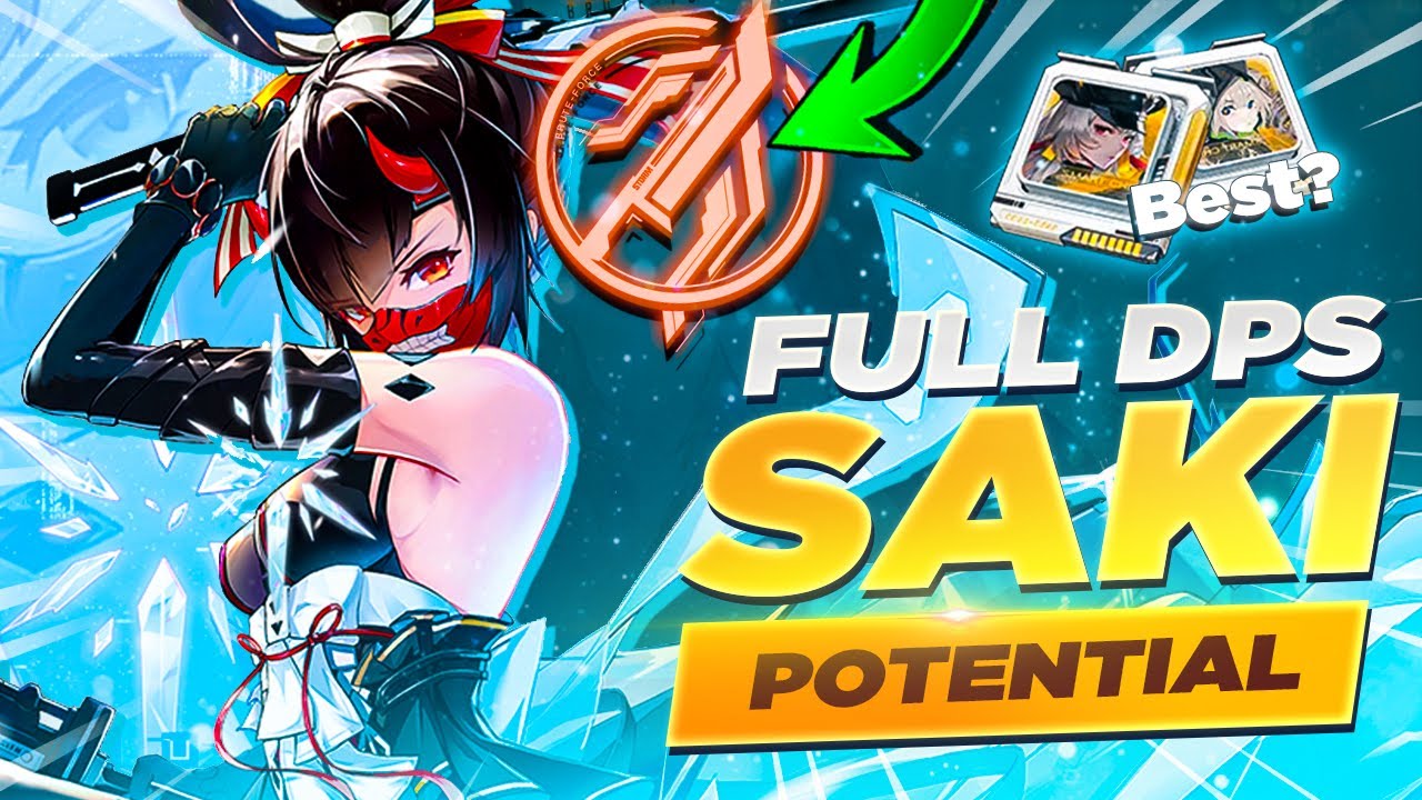 Bring out Saki Max DPS Potential & Optimal Matrices - Tower of Fantasy