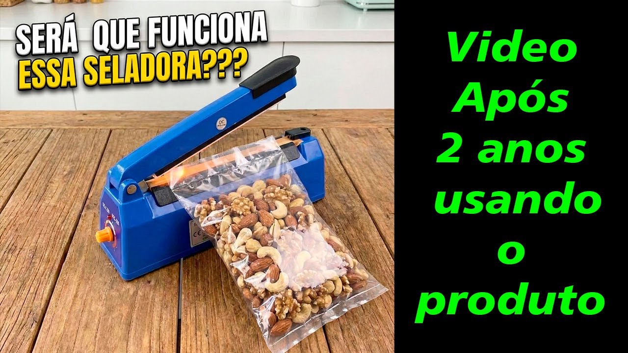 SERÁ QUE FUNCIONA? Testei a Seladora Mais Barata da Internet (PFS-200)