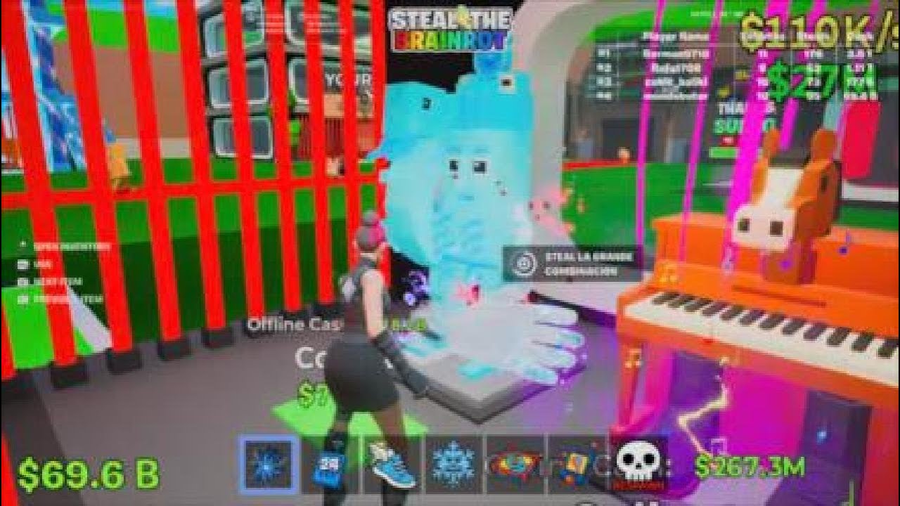 Fortnite steal the brainrot here is what i stoled today