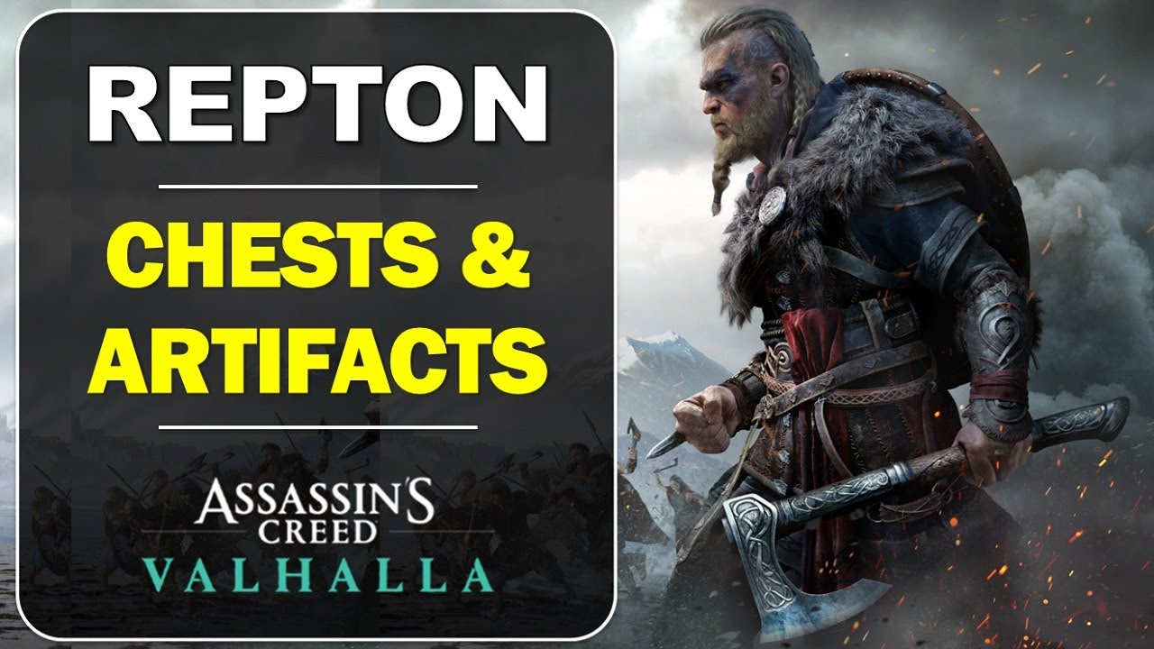 Repton: Treasure Chests, Artifacts, Wealth Locations | Assassin's Creed Valhalla Collectibles Guide