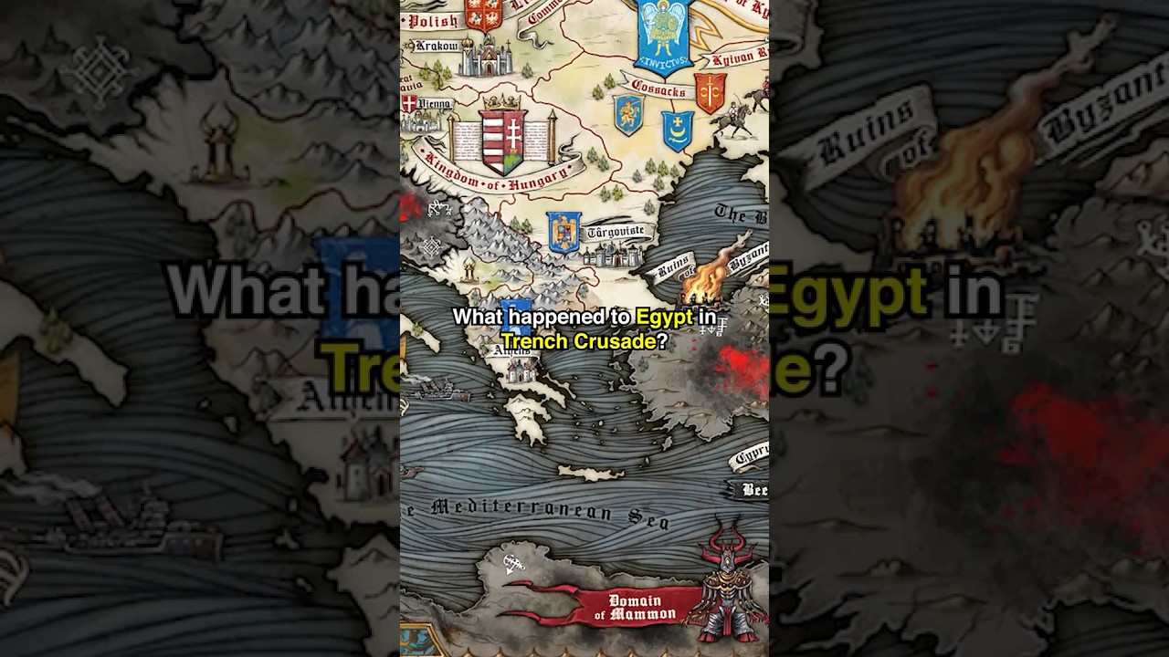 What Happened to Egypt in Trench Crusade? #fyp #trenchcrusade #gaming #lore