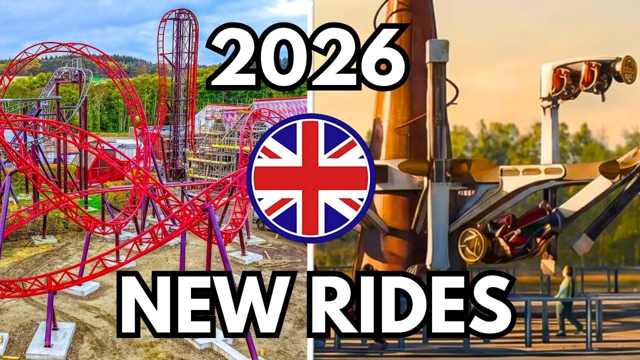 Every NEW Ride Opening at UK Theme Parks In 2026!