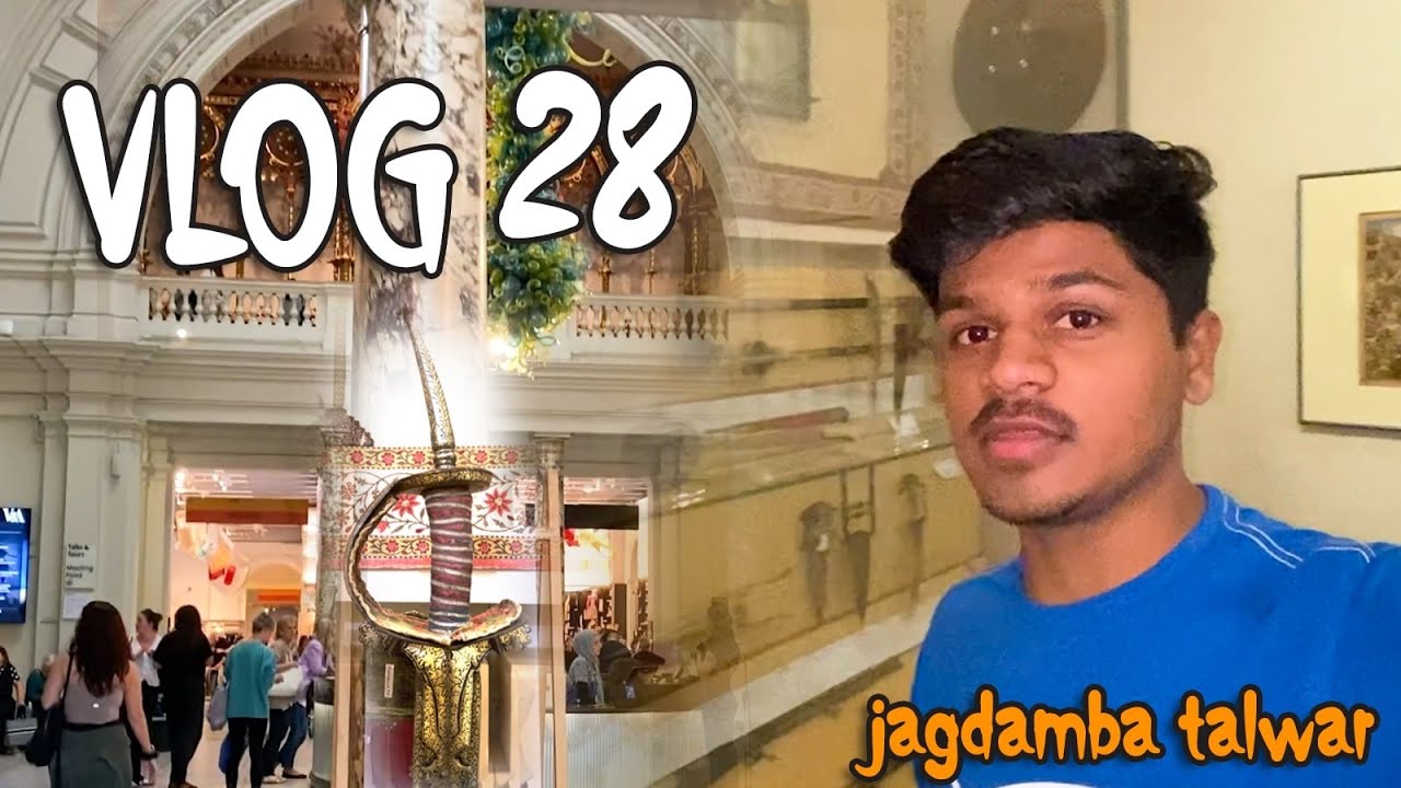 Finally Dream come true aaz jagdamba talwar pahele (ALBERT VICTORIA MUSEUM)