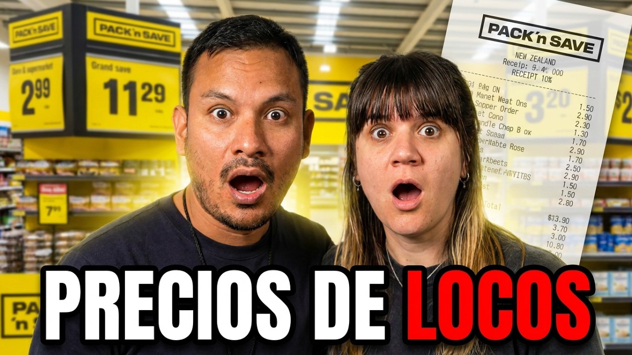 ¿Cuánto cuesta comprar comida en Nueva Zelanda? 🛒 Precios reales del supermercado 🇳🇿