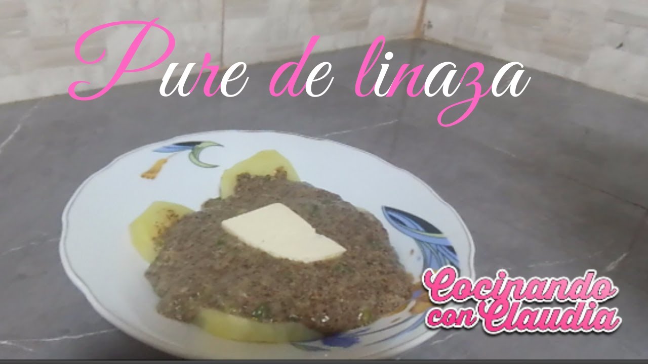 APRENDE AH COCINAR PURE DE LINAZA (PLATO  100% PERUANO Y BENEFICIOSO )
