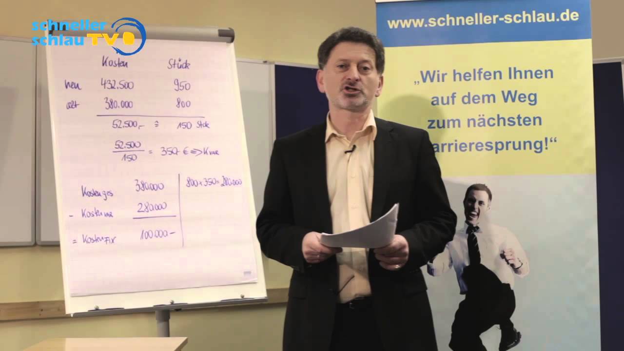 Kosten- und Leistungsrechnung Beispiele - 2/4
