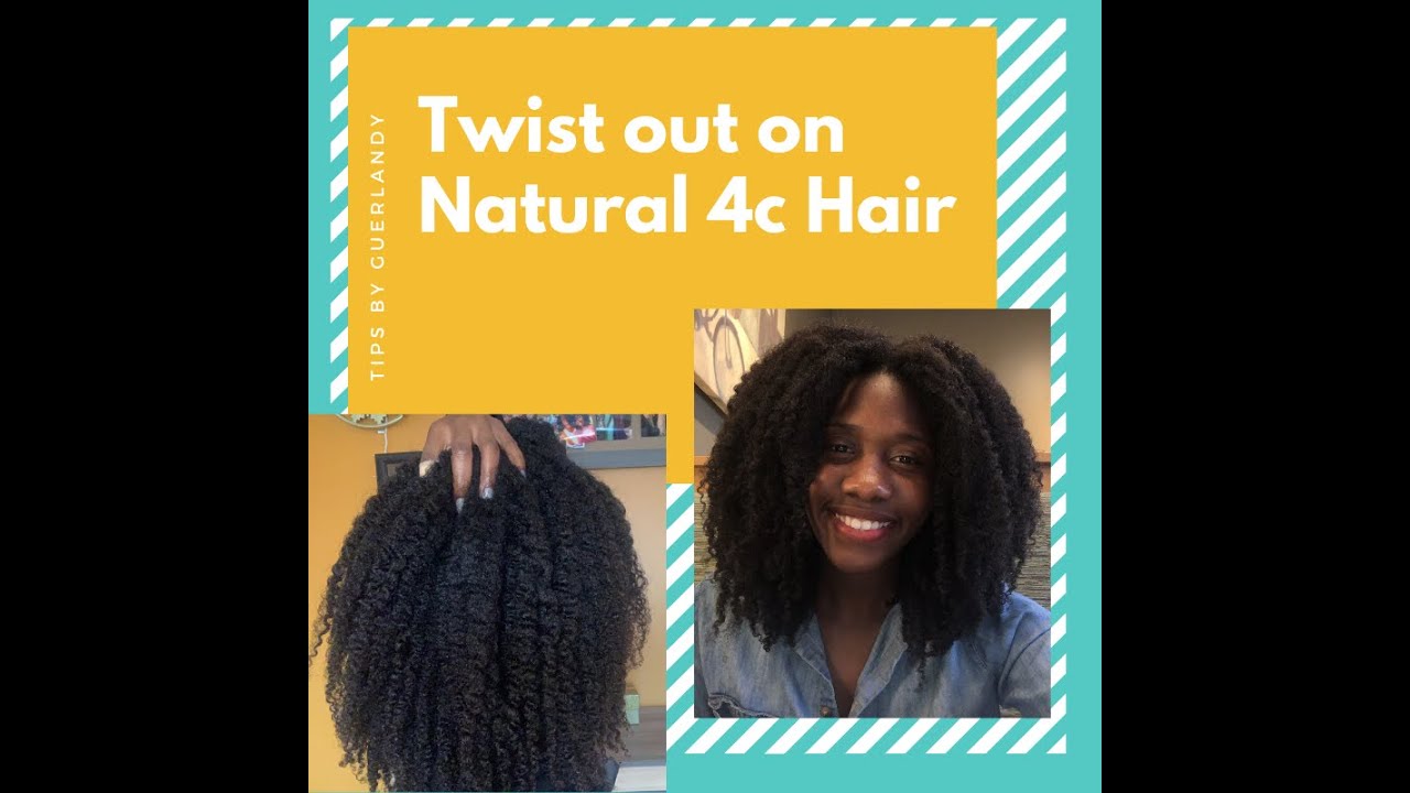 Twist Out on Natural 4c Hair