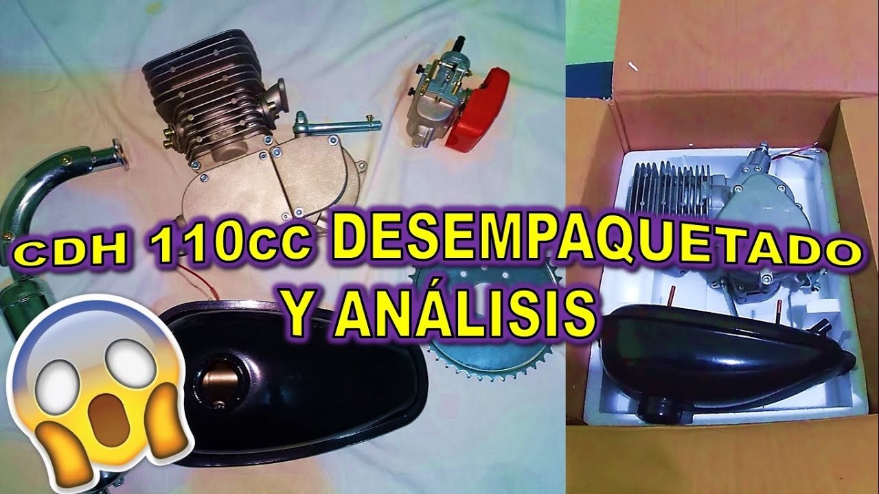 CDH 110 cc Desempaquetado / Unboxing ¿Que trae de diferente a los otros motores?