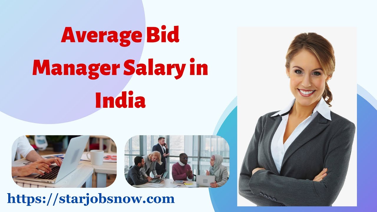 Average Bid Manager Salary in India