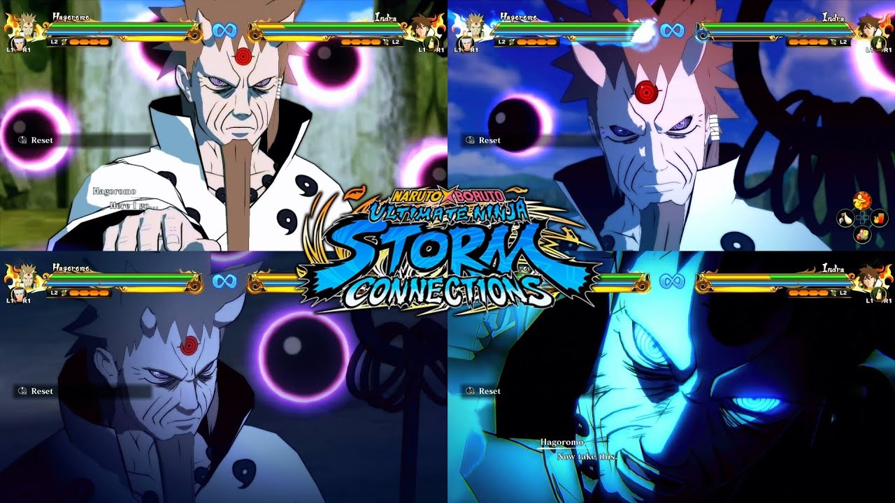 Naruto Storm Connections - Hagoromo Complete Moveset