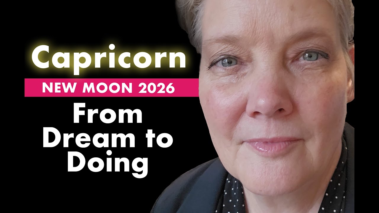 Tarot Reading & Mandala Art | Capricorn New Moon 2026 | From Dream to Doing