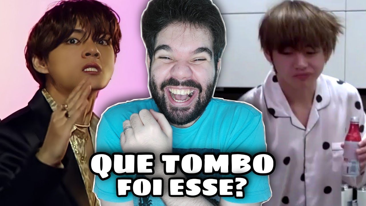 BTS MEMES BR | TAEHYUNG RIU TANTO QUE DESPENCOU DO SOFÁ 😂😂