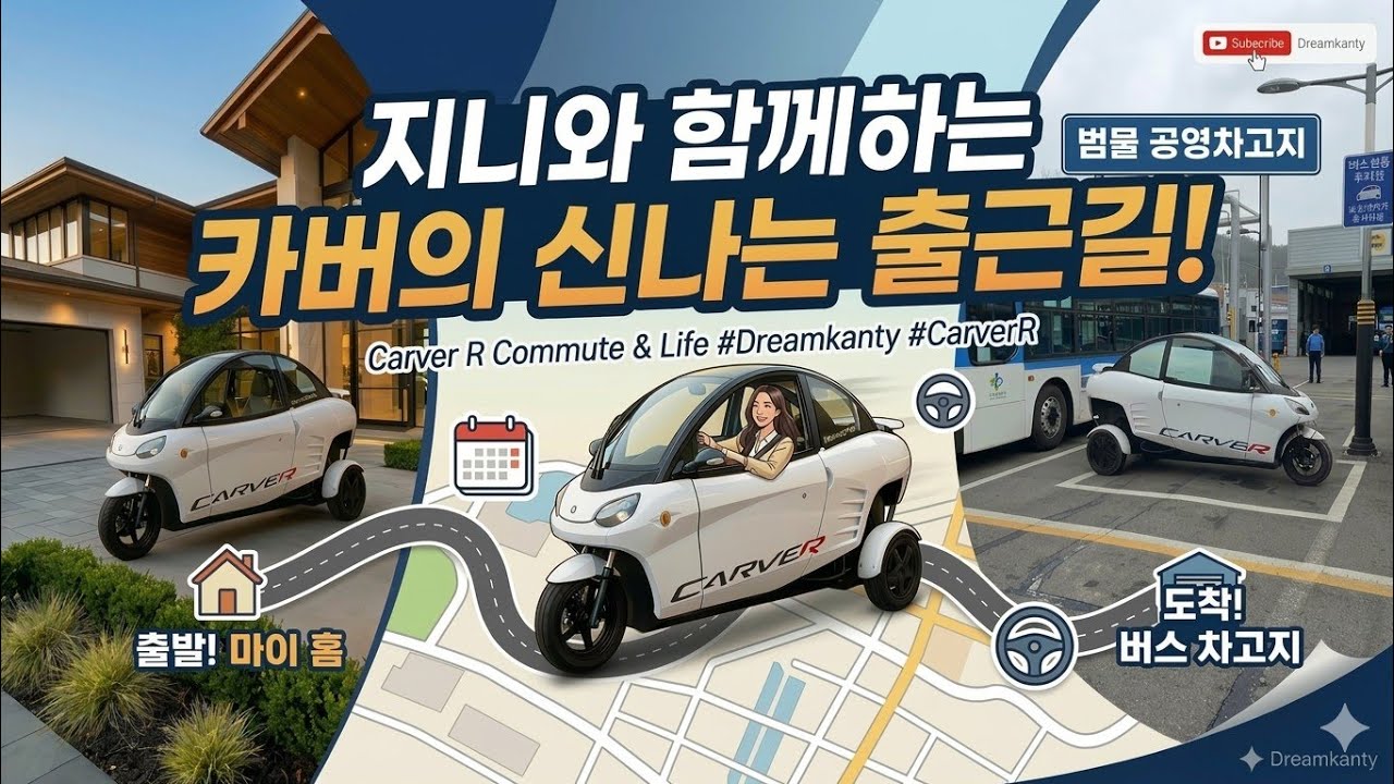 카버의 새벽 출근길 노래를 들으며 하루를 시작해볼까?