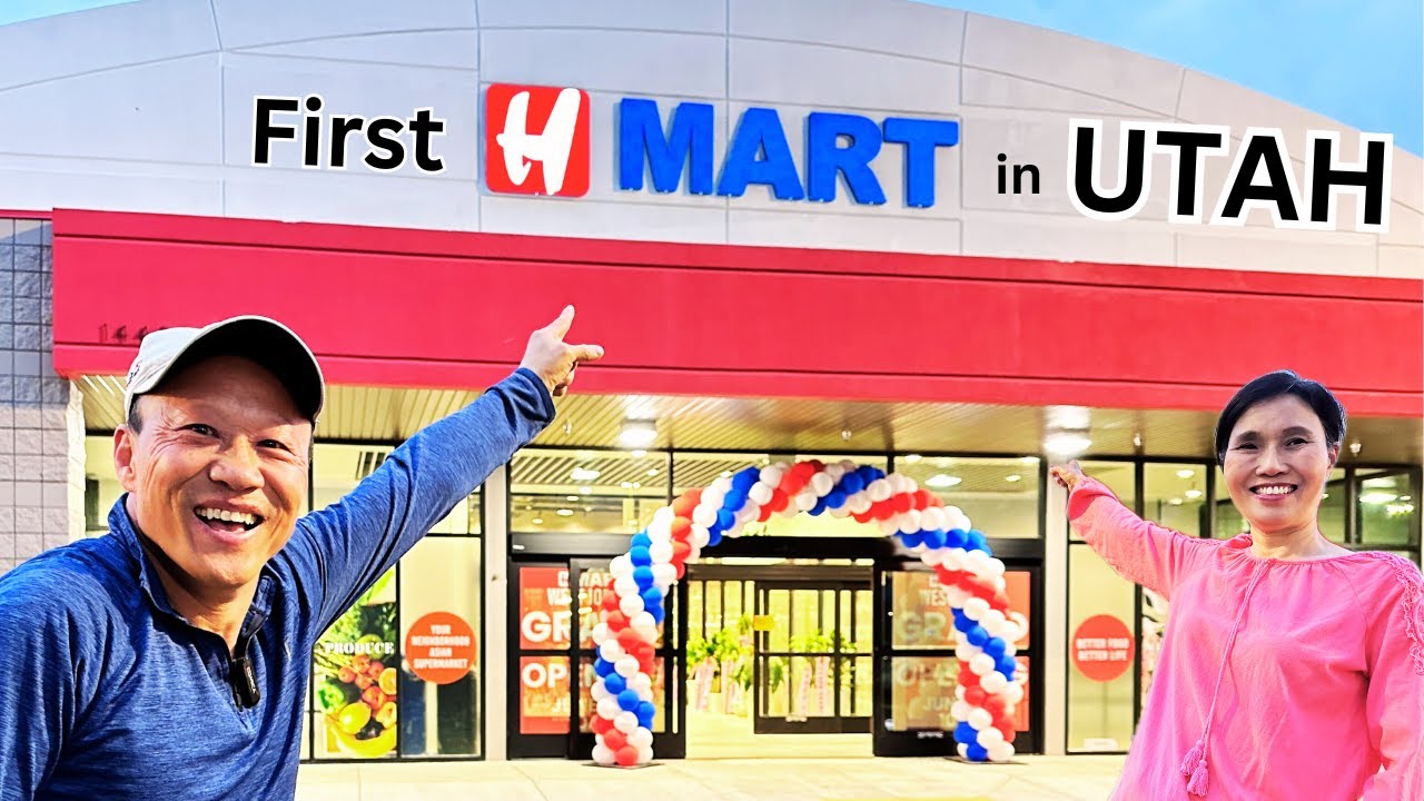 H-MART  in Salt Lake City: A Korean Food Wonderland