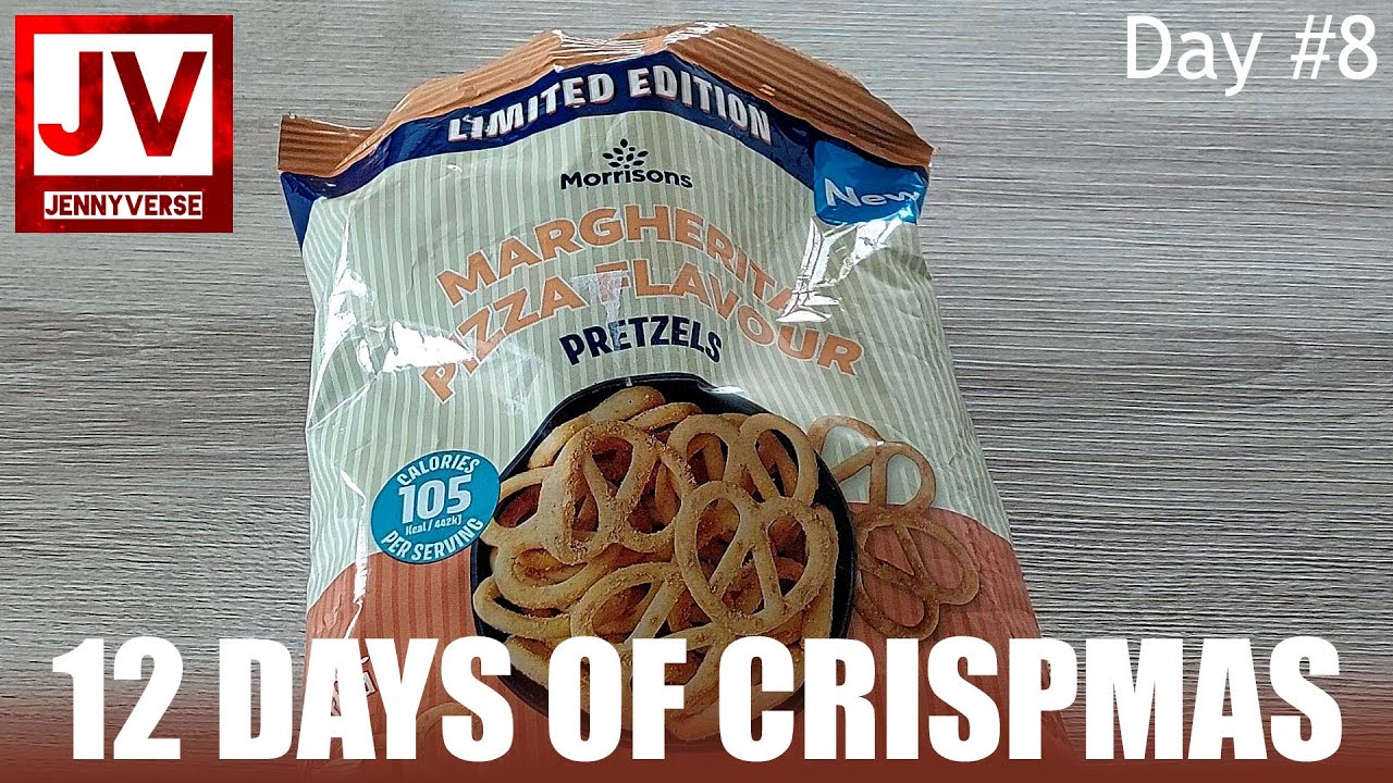 12 ДНЕЙ CRISPMAS 2025 День #8: Крендельки со вкусом пиццы Маргарита от Morrisons
