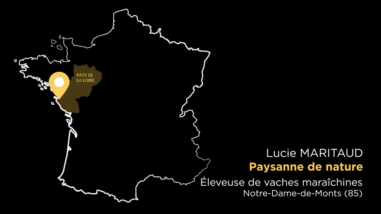 Lucie Maritaud, paysanne de Nature en marais breton (Vendée)