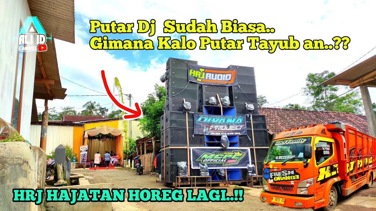 Seperti Ini Suaranya HRJ Kalau Putar Tayub an - HRJ Hajatan Horeg Lagi di Jabung Malang