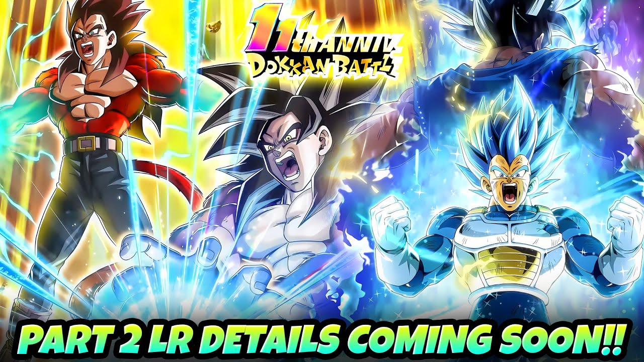 11th ANNIVERSARY PART 2 BROADCAST ANNOUNCED!! What Will Their Leader Skills Be? | DBZ Dokkan Battle