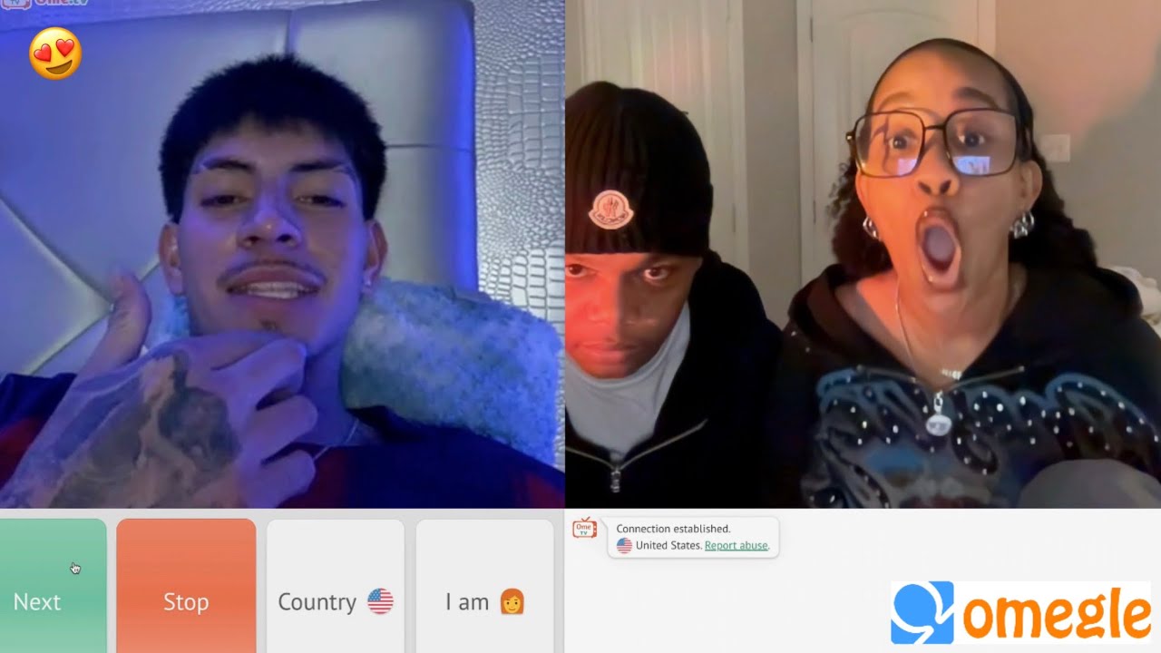 Это был случайный вечер на Omegle.
