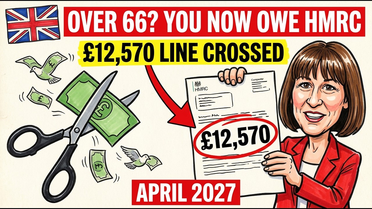Новые цифры HMRC на 2027 год: пенсионеры старше 66 лет будут должны тысячи фунтов с апреля
