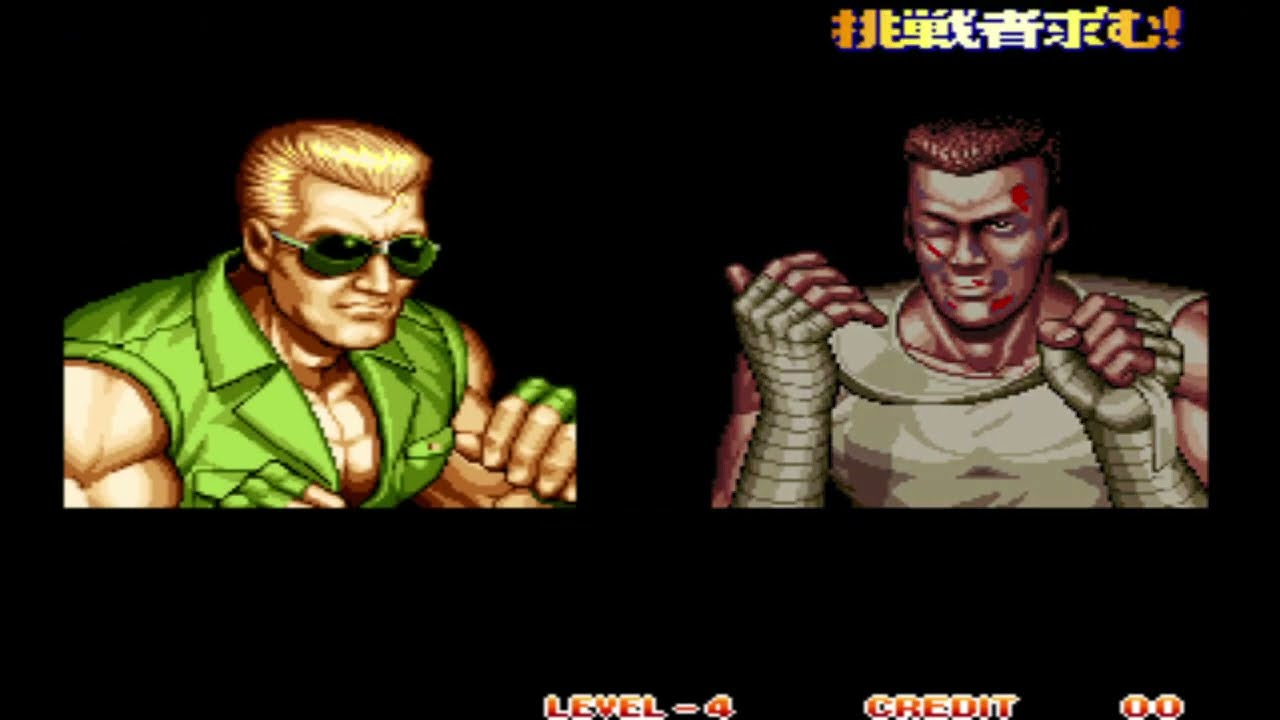 龍虎の拳2  (ジョン・クローリー) 【AC ワンコインALL】
