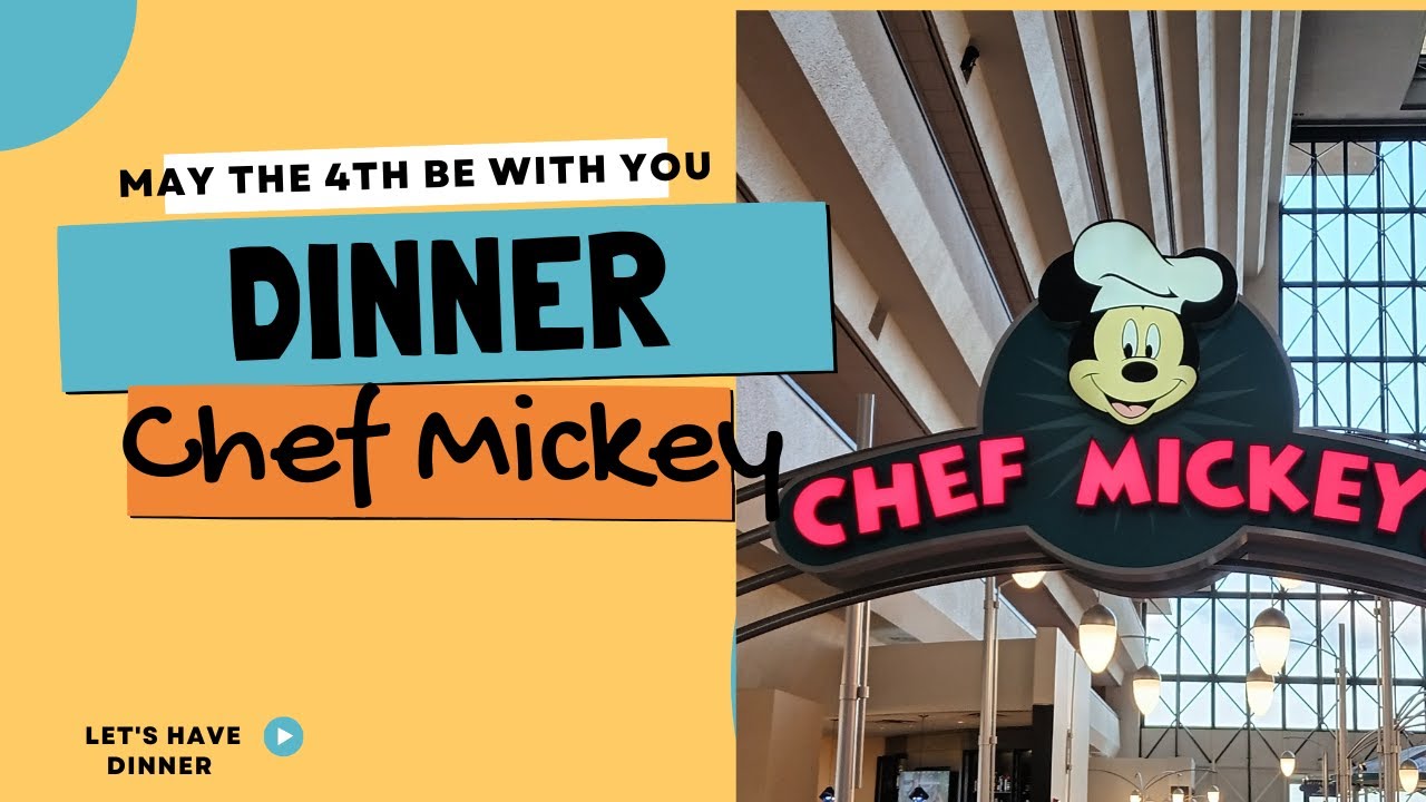 Dinner at Chef Mickey's 2025