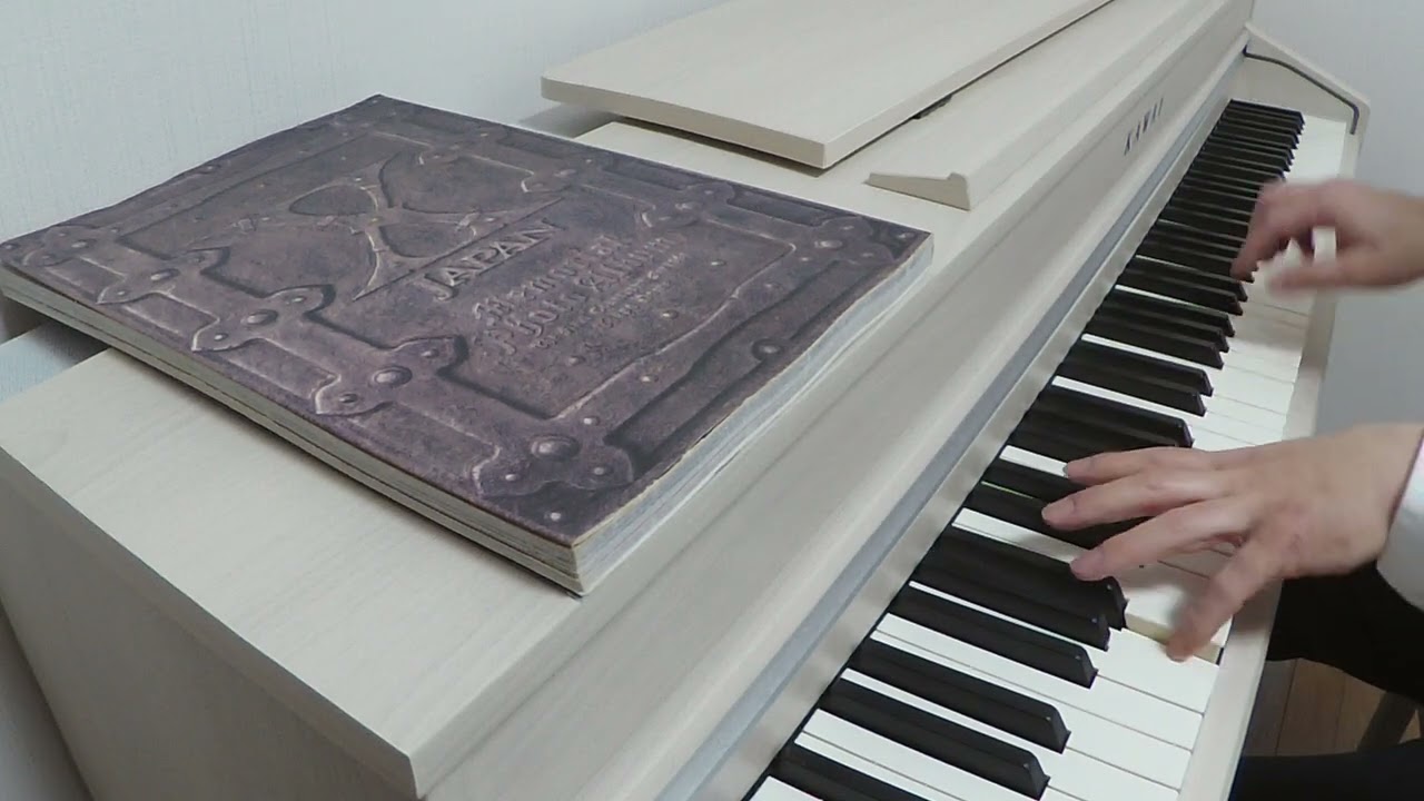 XJAPAN ピアノカバー【Longing 〜跡切れたmelody〜】